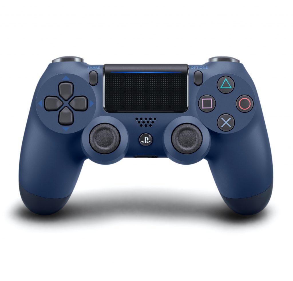 Tay Cầm Sony DualShock PS4 Chĩnh Hãng Màu Xanh Midnight Blue Cáp USB  Chơi Game Tối Ưu Cho PC FO4 FIFA Hàng SONY Việt Nam