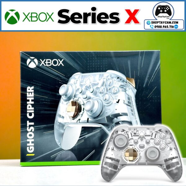 Tay Cầm Xbox One X / Xbox Series X Chính Hãng Ghost Cipher Special Edition Chơi Game FC Online / FIFA / PC | HÀNG MỚI VỀ