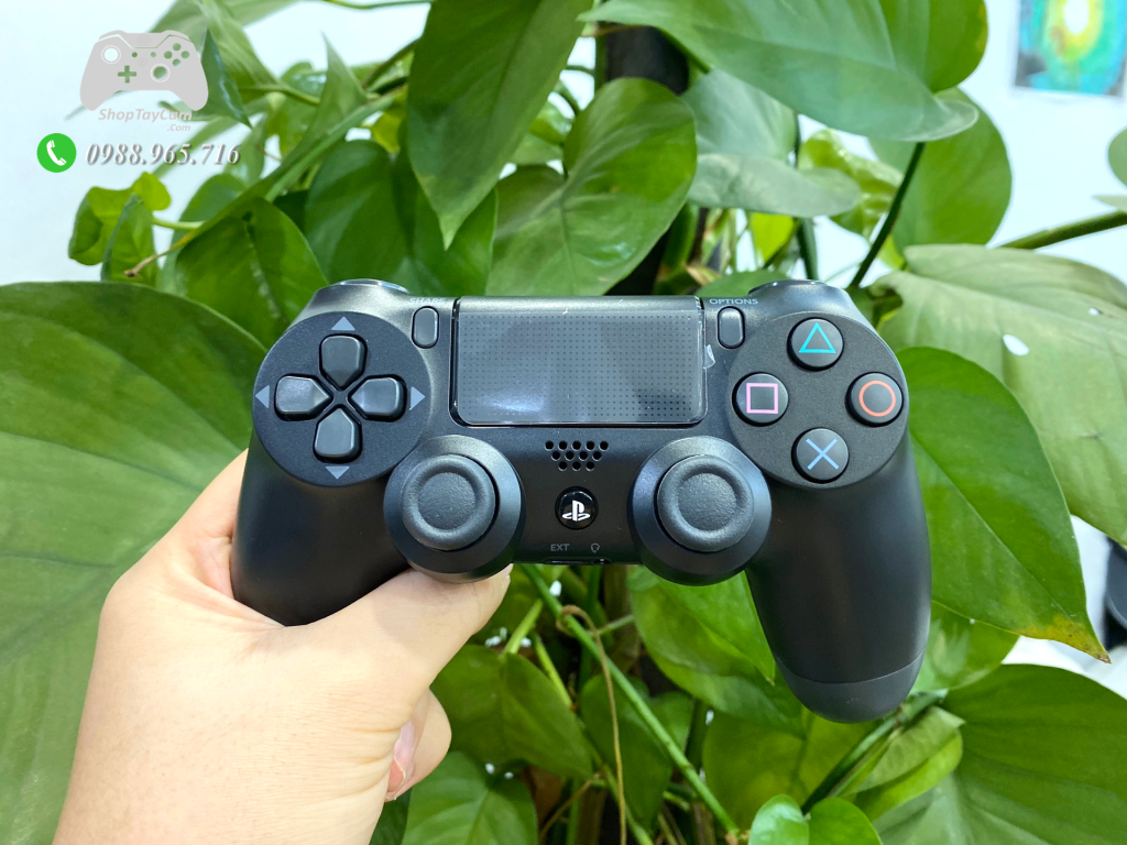 Tay Cầm Sony DualShock 4 PS4 Đen BLACK + Cáp USB Chơi Game Tối Ưu Cho PC / FO4 / FIFA | HÀNG MỚI VỀ
