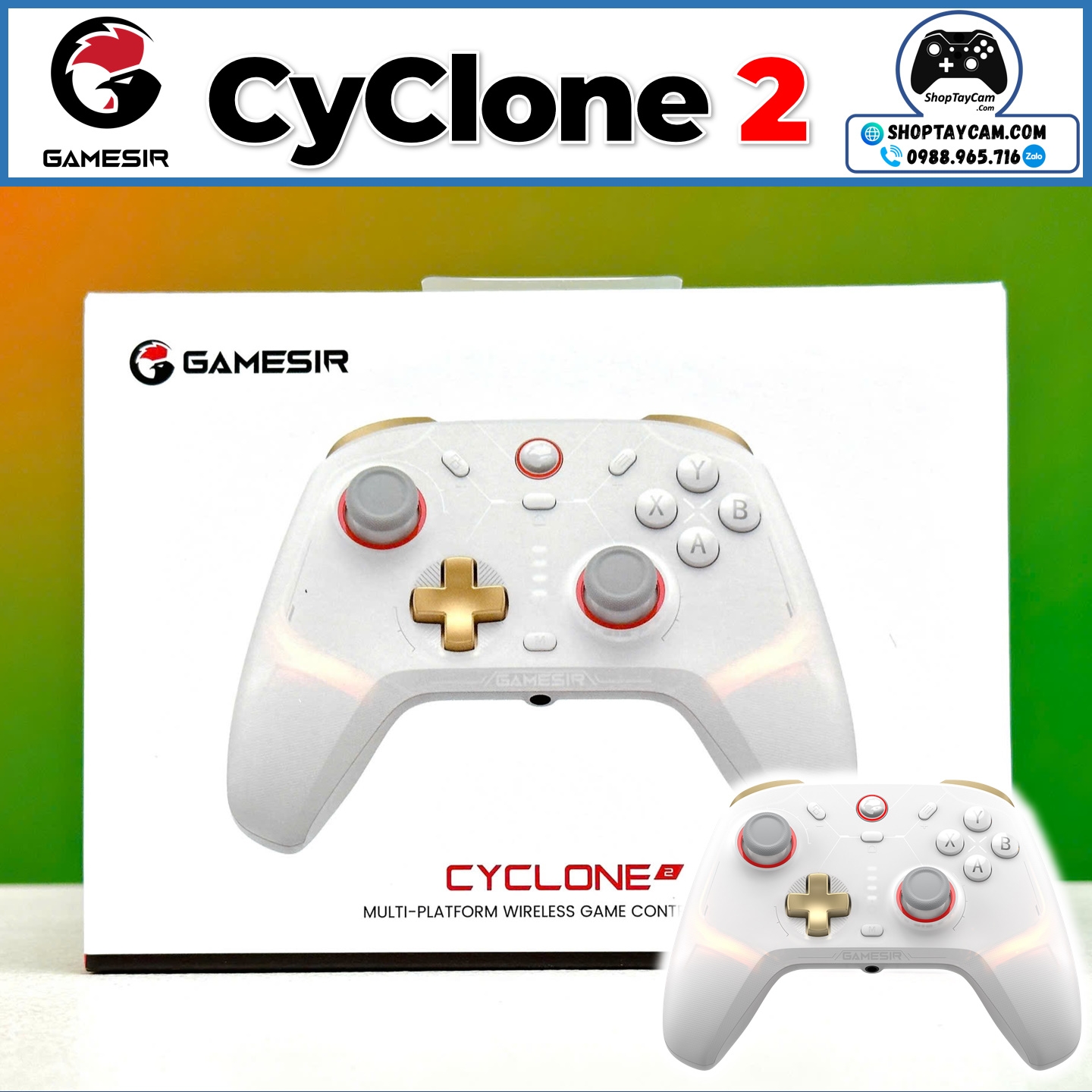 Tay Cầm GameSir CYCLONE 2 Chính Hãng