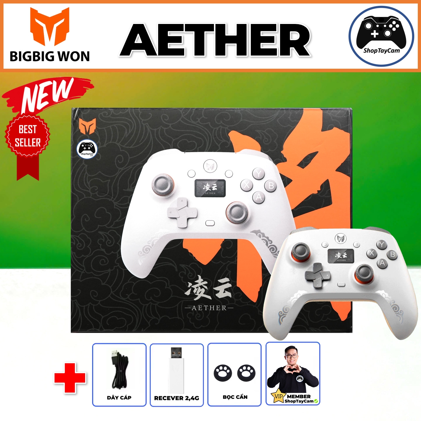 Tay Cầm BIGBIG WON AETHER - Mojhon AETHER