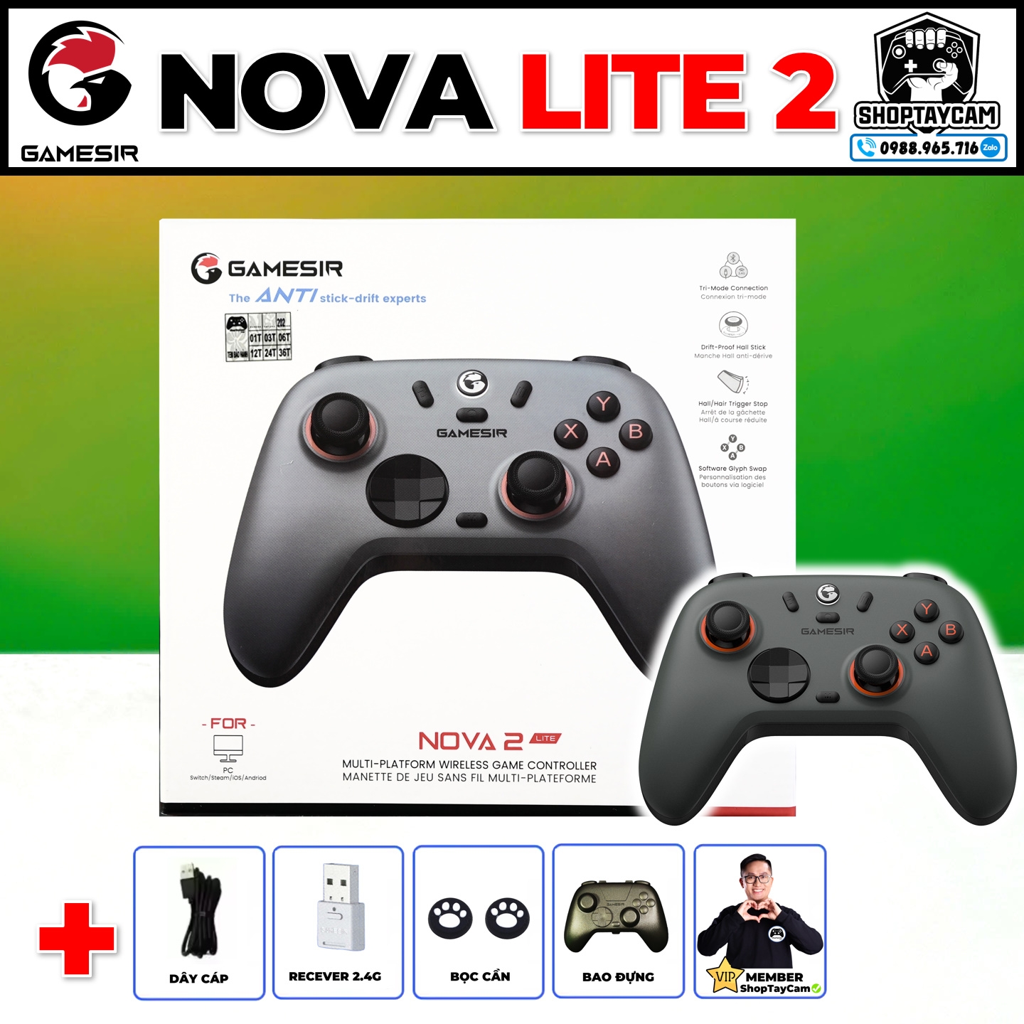 Tay Cầm GameSir NOVA 2 LITE