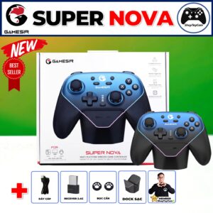 Tay Cầm Chơi Game GameSir SUPER NOVA Chính Hãng Chơi Game FCO, PC, IOS, ANDROID, SWITCH | MÀU HỒNG PINK - Ảnh 3