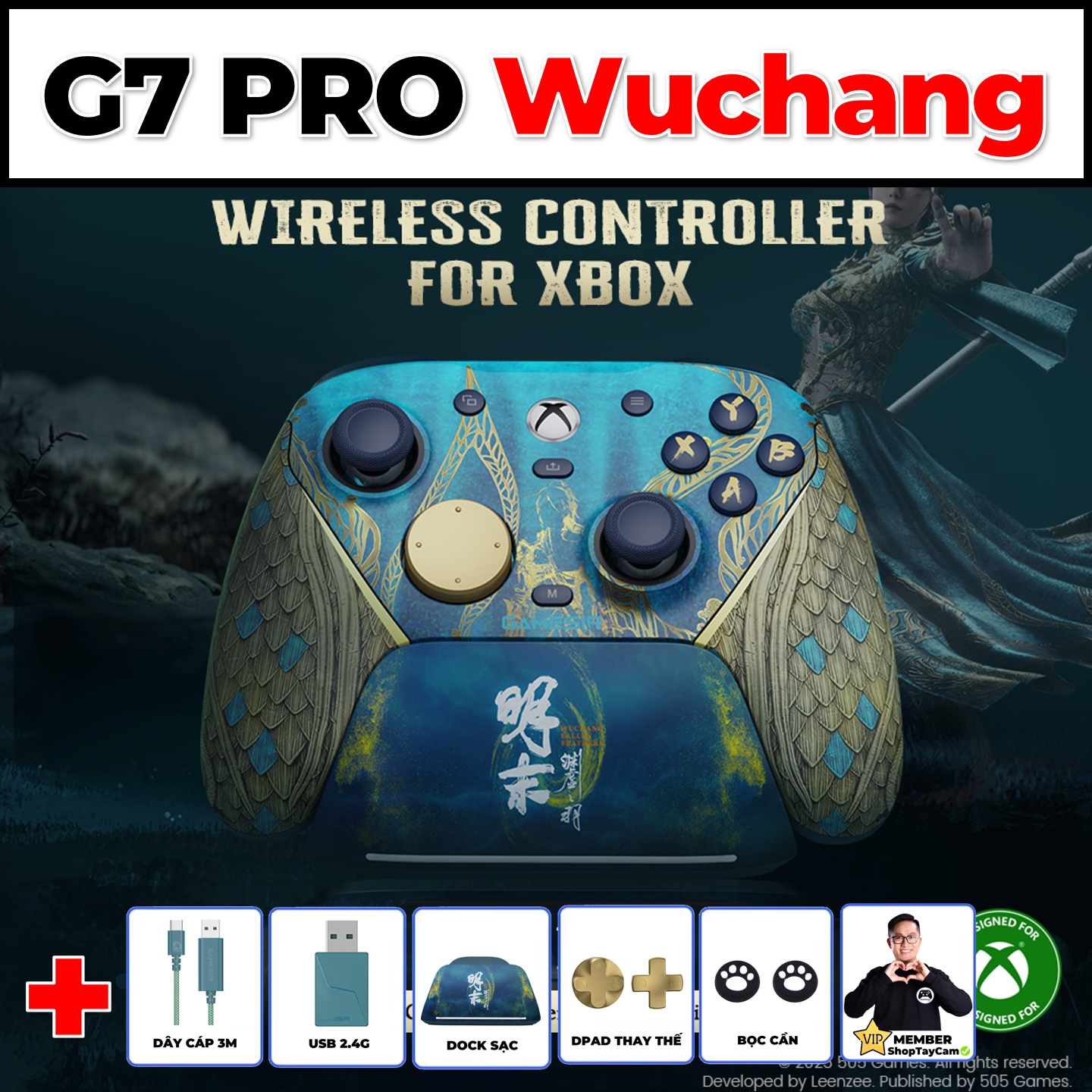 Tay Cầm Gamesir G7 PRO WUCHANG Chính Hãng