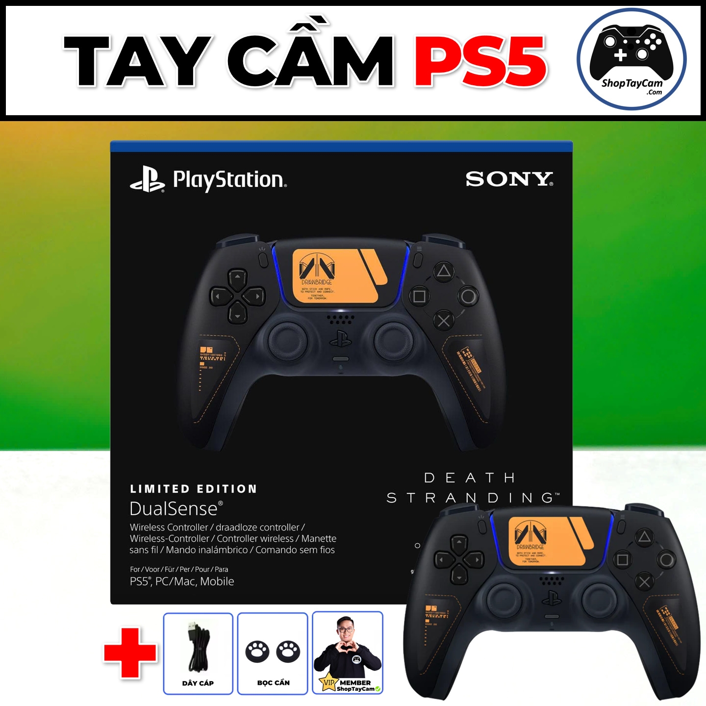 Tay Cầm Sony DualSense 5 Death Stranding 2 Limited Edition Tay Cầm Sony DualSense 5 Death Stranding 2 Limited Edition