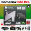 Máy Chơi Game GAME BOX G36 PRO Mới 2026 HDMI TIVI, 64GB Hơn 30000 Trò Chơi 3D Game PS1 PSP Mới, TV BOX Android TV