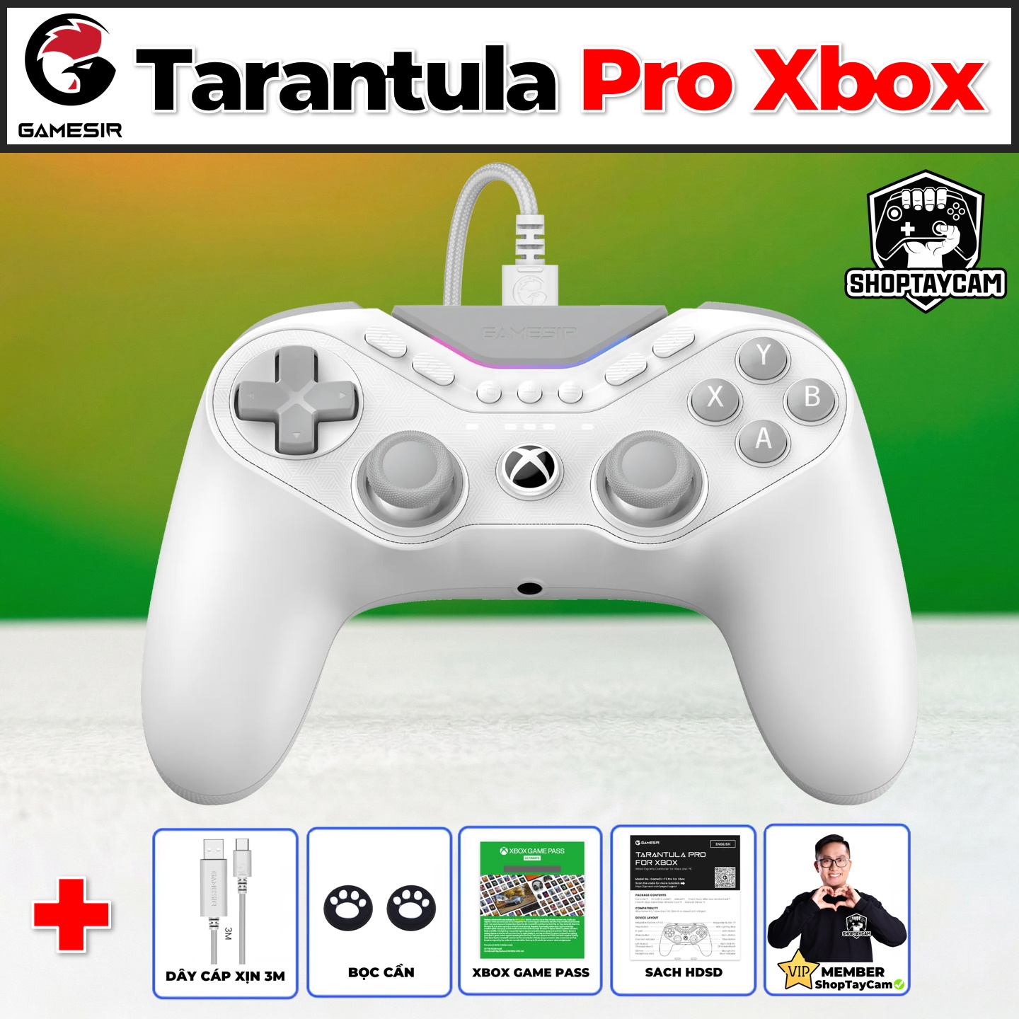 Tay Cầm GameSir Tarantula Pro Wired Esports Controller for XBOX & PC - T3 Pro For XBOX Chính Hãng